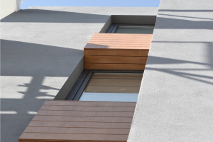 windows - details - wood - concrete