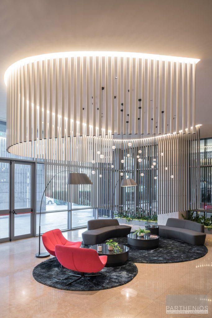 Company's lounge area