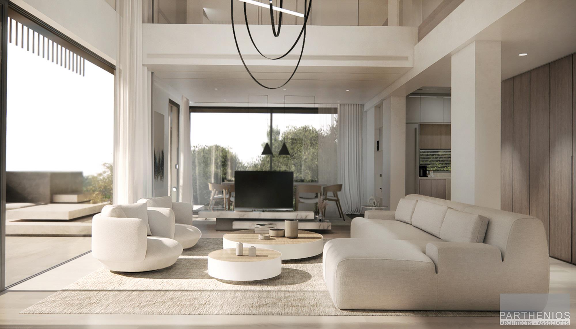 Living room interior space