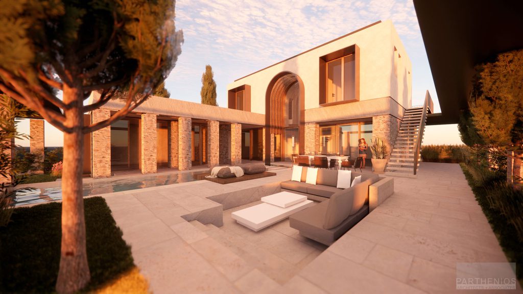 Mediterranean villa in Chania