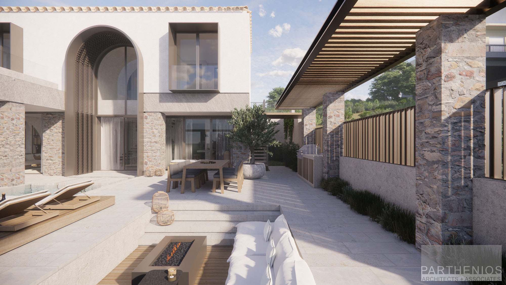 Mediterranean villa in Chania