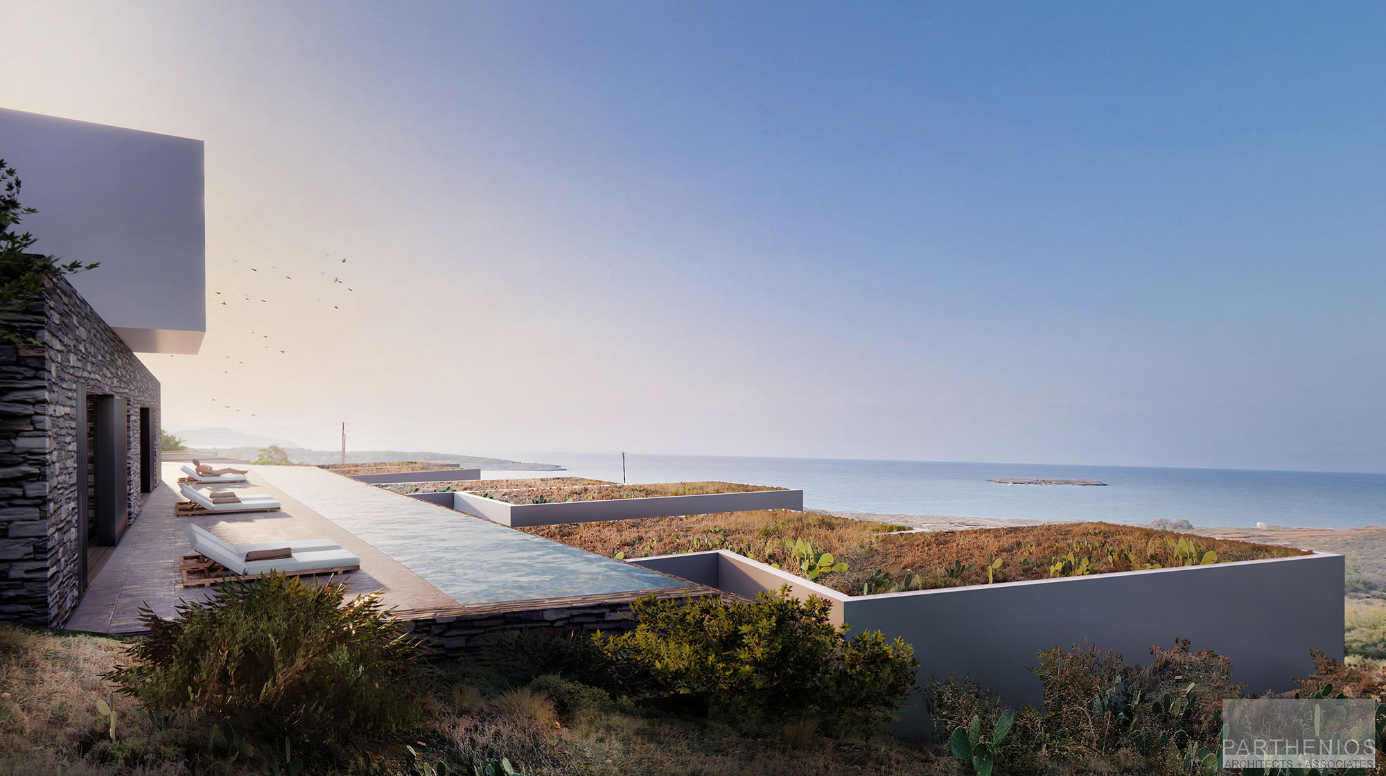 residence with sea view